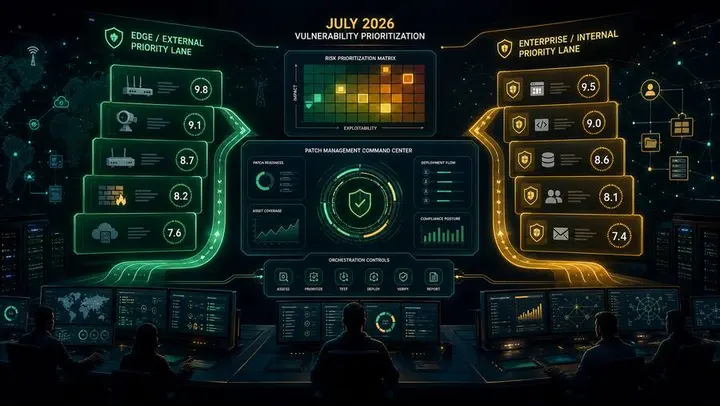 July CVE Data Shows Why Patch Priority Needs Threat Context