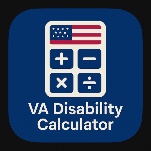 VA Disability Calc & Track logo