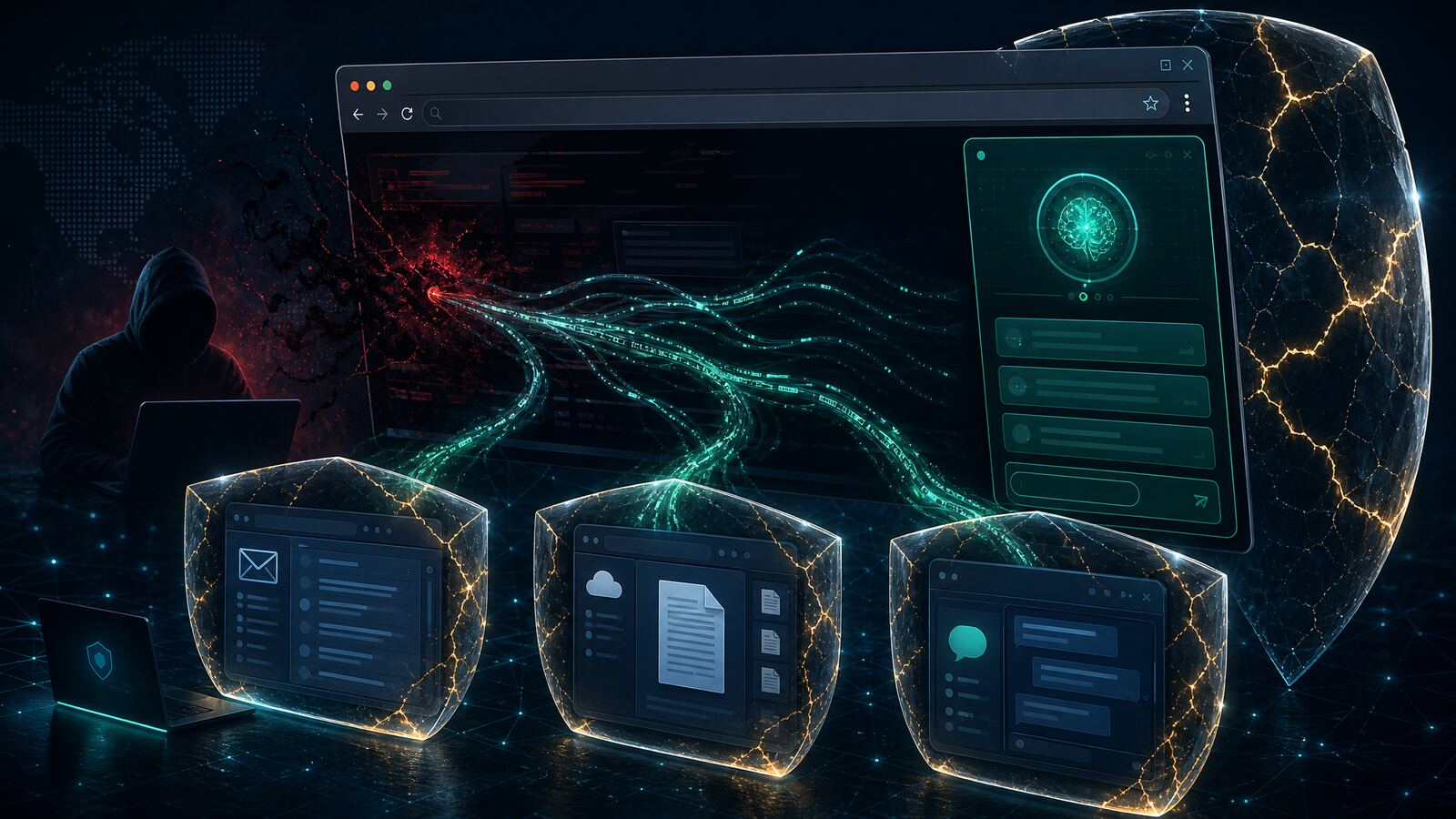 MaXSS and Spyder Show AI Browser Extensions Are an Endpoint Risk