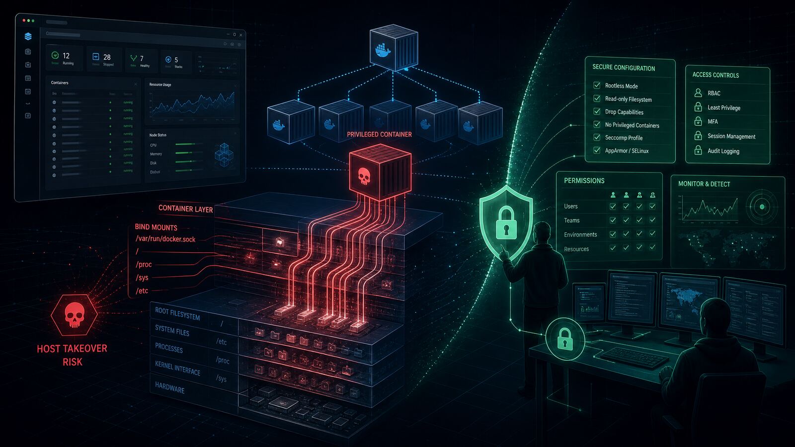 Portainer CVE-2026-33590 Shows Container Admin Tools Need Least Privilege Defaults
